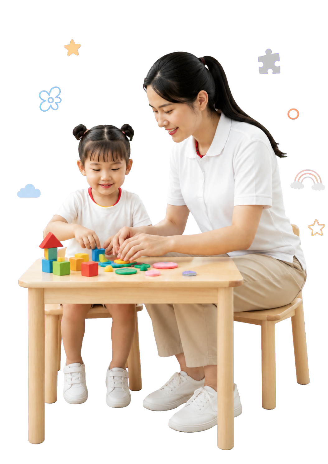Giáo viên Bé Ơi đồng hành cùng trẻ.